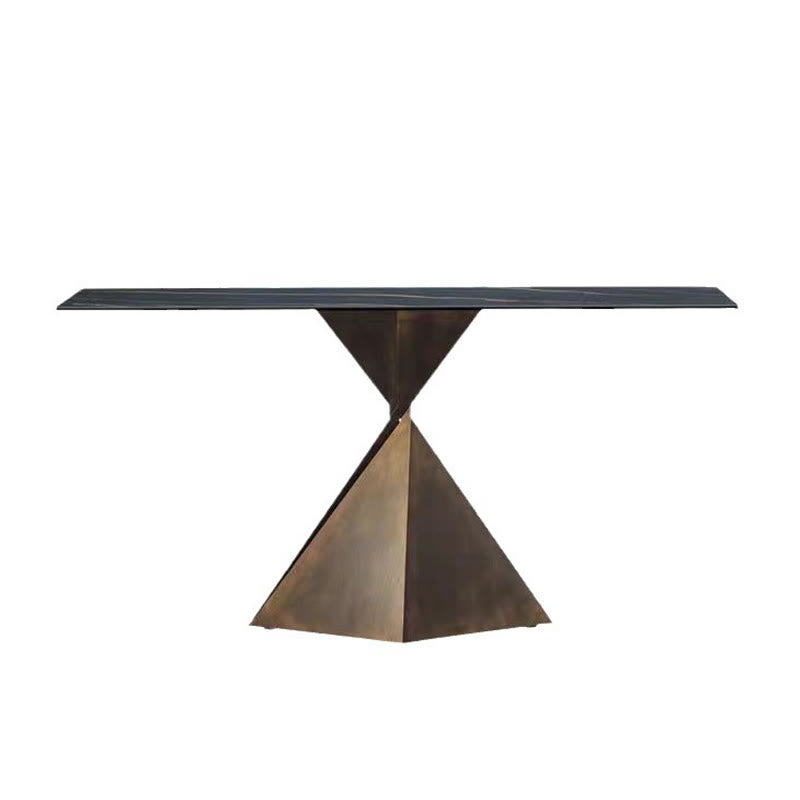 Mid-century Simple Hall Console Table