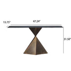Mid-century Simple Hall Console Table - image 7