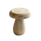 Solid Wood Small Size Mushroom Shape Side Table - image 1