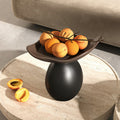 Mid-century Wooden Desktop Storage Tray  - Resin - 5.91"W x 10.83"L x 9.84"H - Brown - image 0