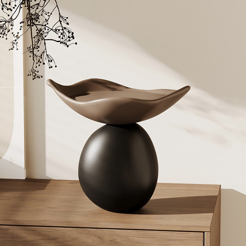 Mid-century Wooden Desktop Storage Tray