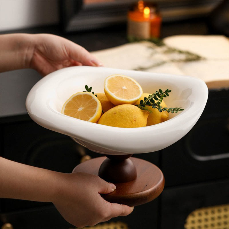 Decorative Wooden Living Room Counter Tray