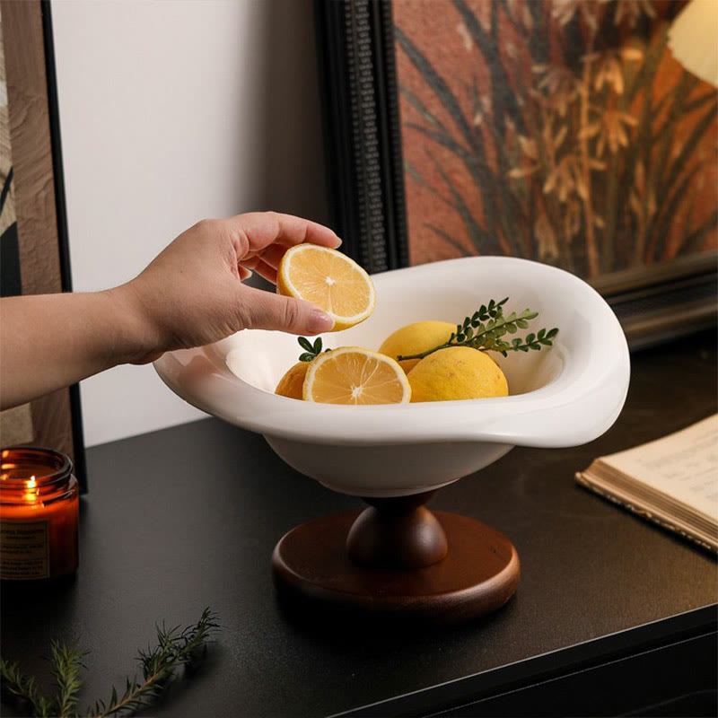 Decorative Wooden Living Room Counter Tray
