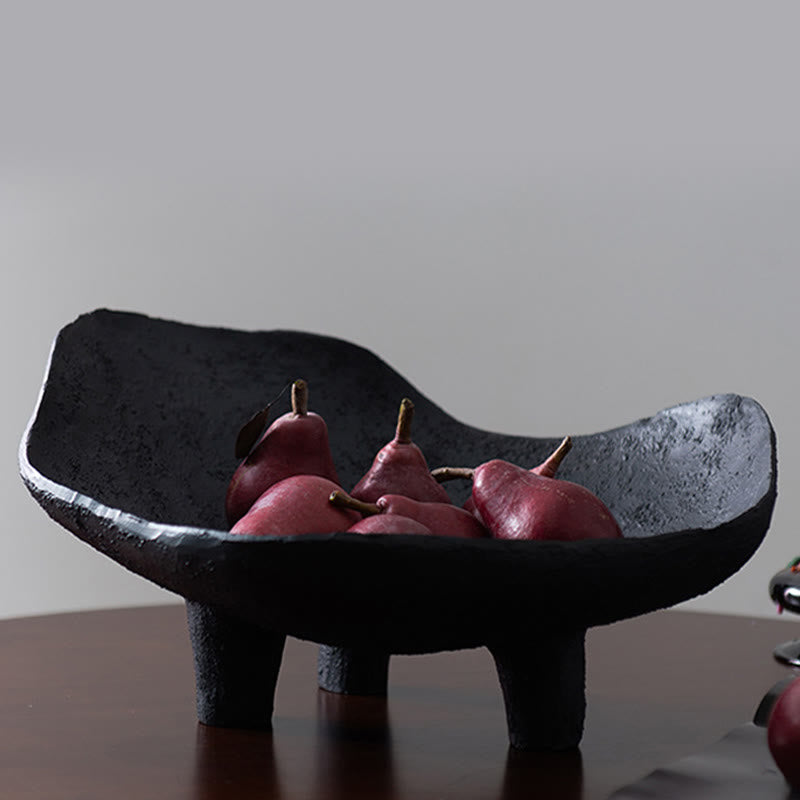 Curved Shape  Decoration Fruit Tray