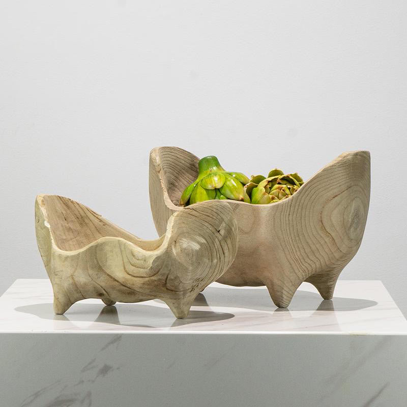 Vintage Shaped Wooden Tray