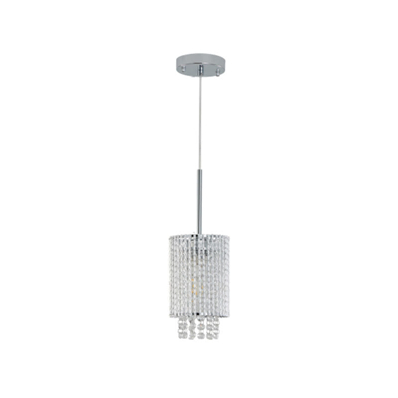 Modern Crystal Adjustable Pendant Light 3-pack  - image 1