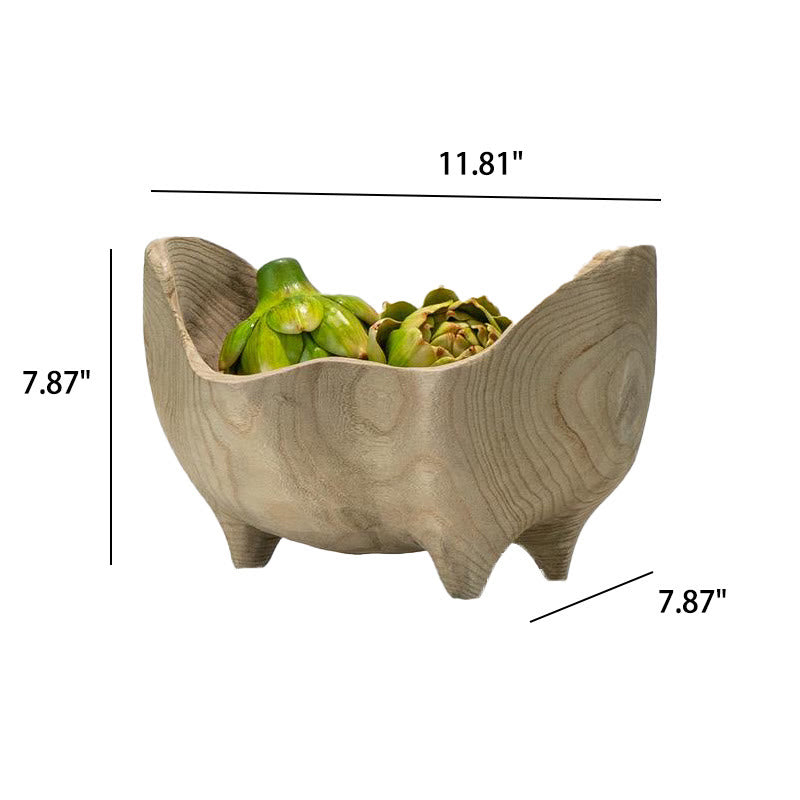 Vintage Shaped Wooden Tray - image 9