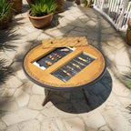 Outdoor Picnic Table Round Dining Table - image 2