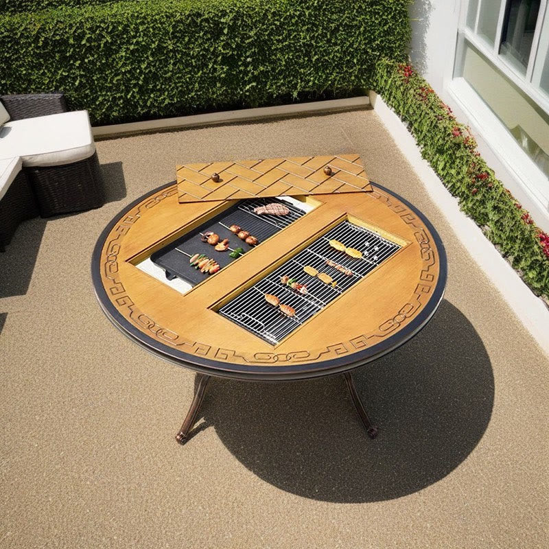 Outdoor Picnic Table Round Dining Table - image 0