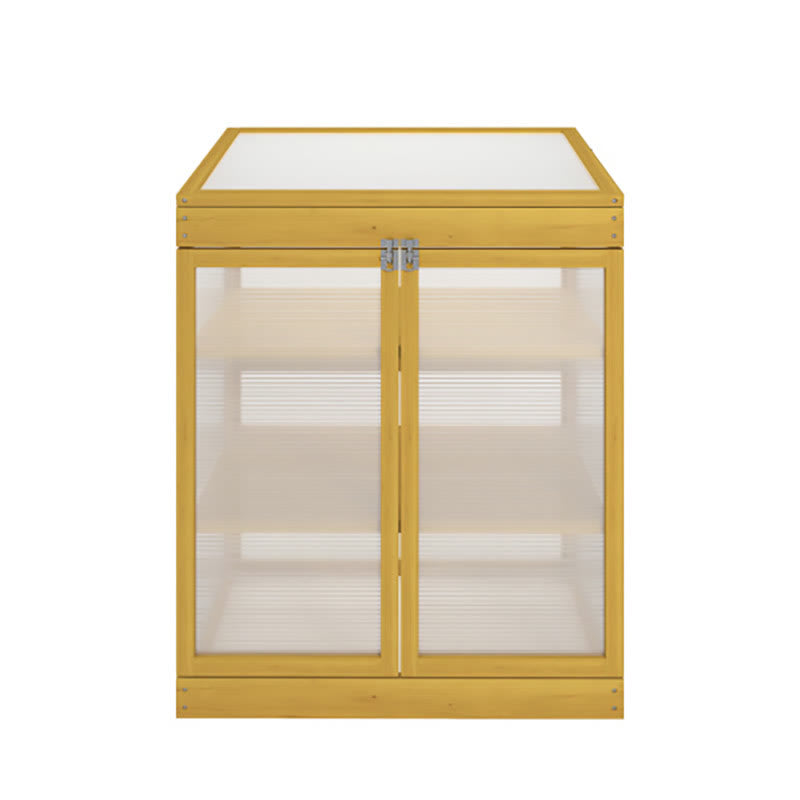 Outdoor Wood Frame Greenhouse - image 1