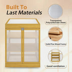 Outdoor Wood Frame Greenhouse - image 5