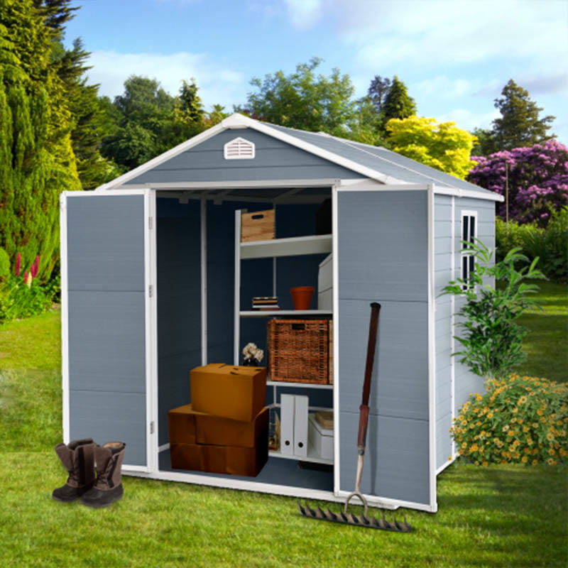 Resin Modern Outdoor Storage Shed