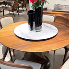 Walnut Shaped Design Round Dining Table - image 7