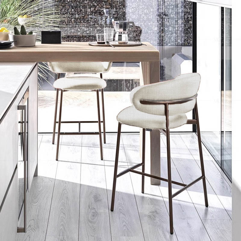 Modern Solid Wood Bar Stools