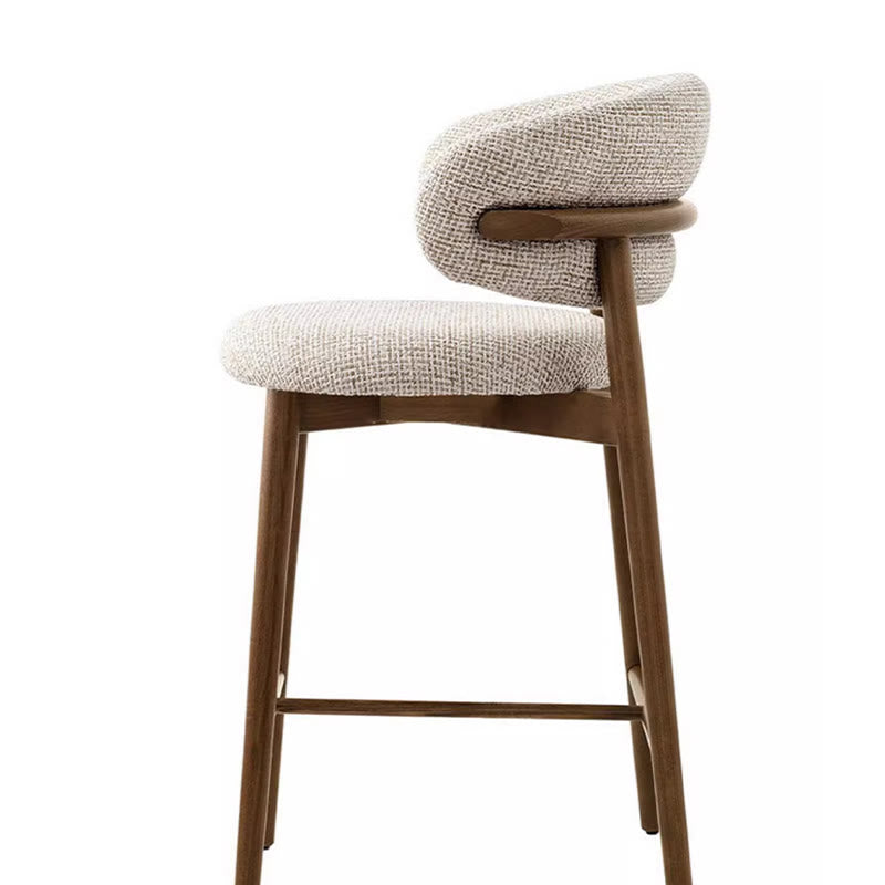 Modern Solid Wood Bar Stools