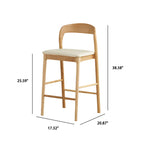 Solid Wood Tall Bar Stool - image 10