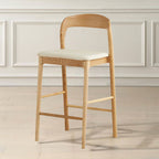 Solid Wood Tall Bar Stool - image 2