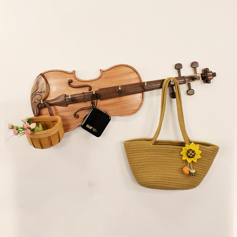 Creative Violin Shape Wall Hook