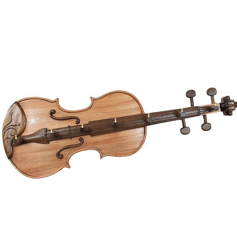 Creative Violin Shape Wall Hook - image 1