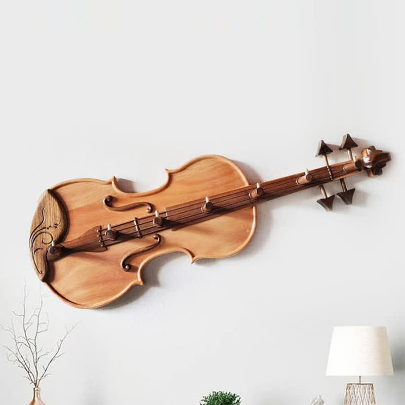 Creative Violin Shape Wall Hook