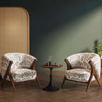 Single Vintage Solid Wood Sofa Accent Chair - image 6