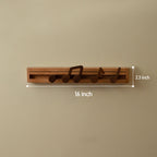 Nordic Style Wooden Musical Note Wall Hook - Set A (2 PCS S) - image 9
