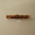 Nordic Style Wooden Musical Note Wall Hook