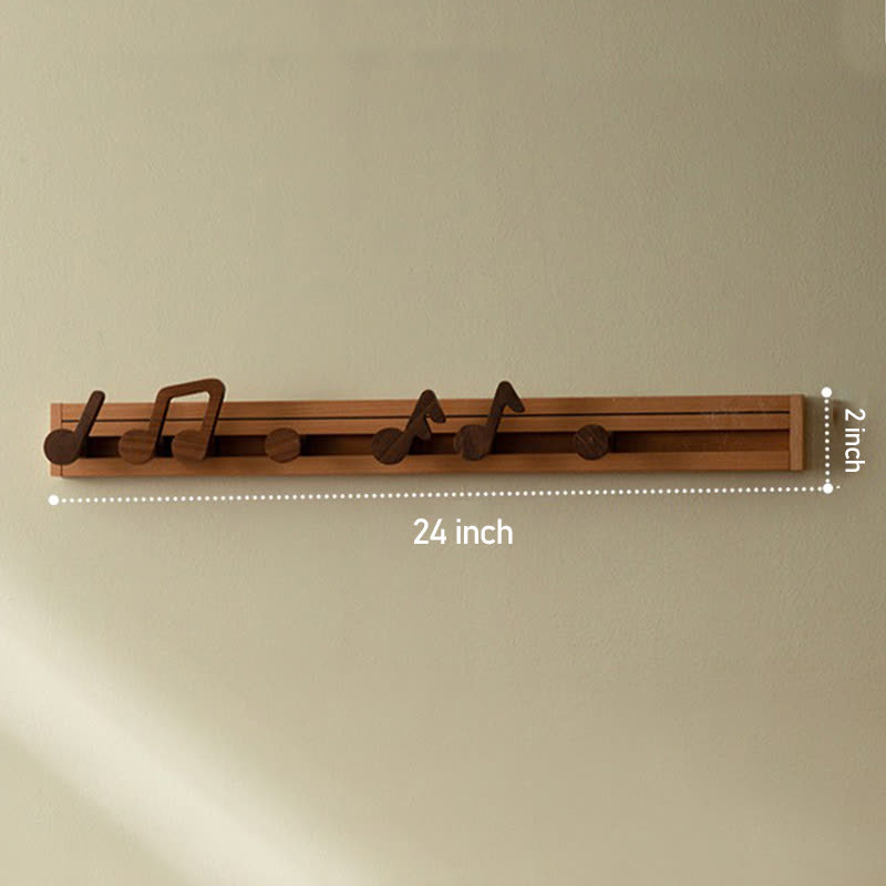 Nordic Style Wooden Musical Note Wall Hook - Set B (2  PCS M) - image 10