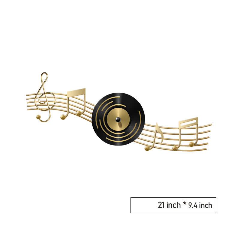 Creative Iron Music Score Decorative Wall Hook - Style 2 ( 2pcs S) - image 6