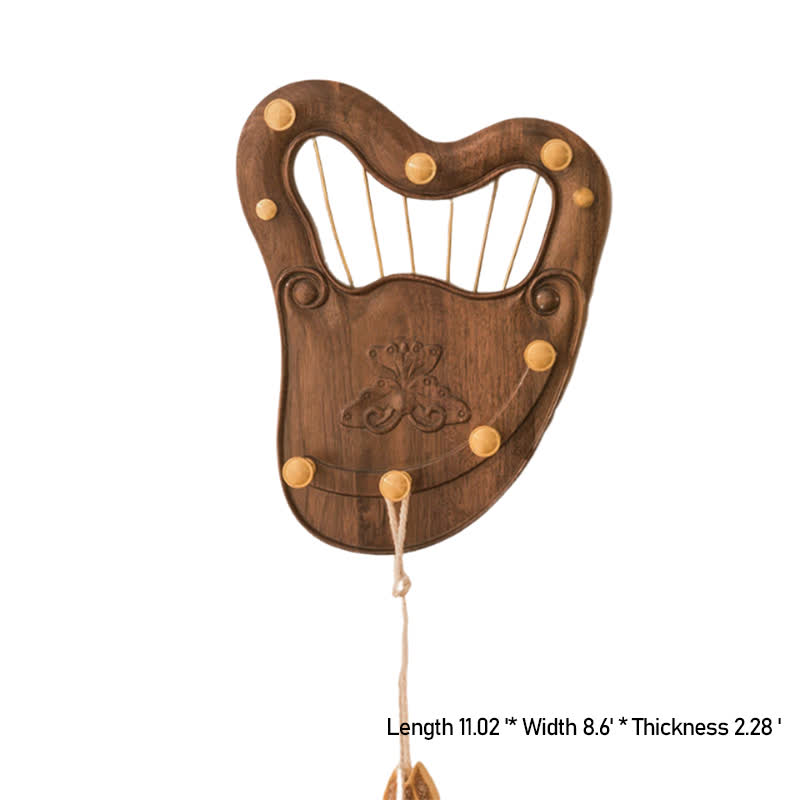 Creative Harp Shape Wall Hook - B - 8.66"W x11.02"L x 2.28"Th - image 8