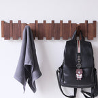 Wood Color Solid Wood Creative Piano Key Wall Hook - image 11