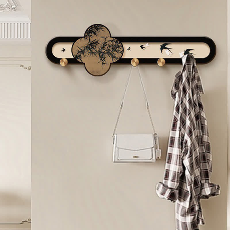 Medieval Style Decorative Painting Wall Hook - B - M-9.84"W x 31.50"L - image 5