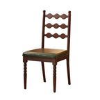 Solid Wood Backrest Household Dining Chair - image 1