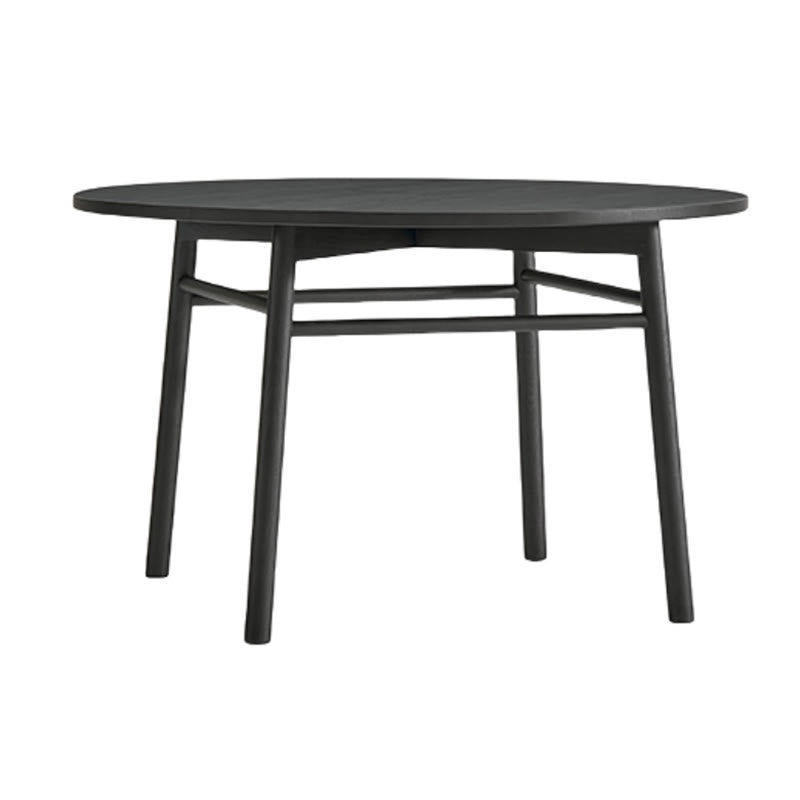 Modern Four-legged Solid Wood Round Table