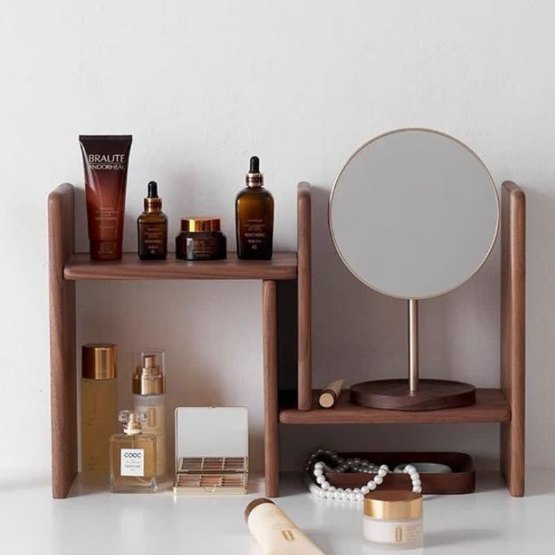 Solid Wood Desktop Storage Rack - image 2