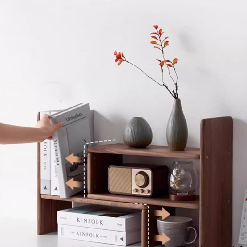 Solid Wood Desktop Storage Rack - image 3