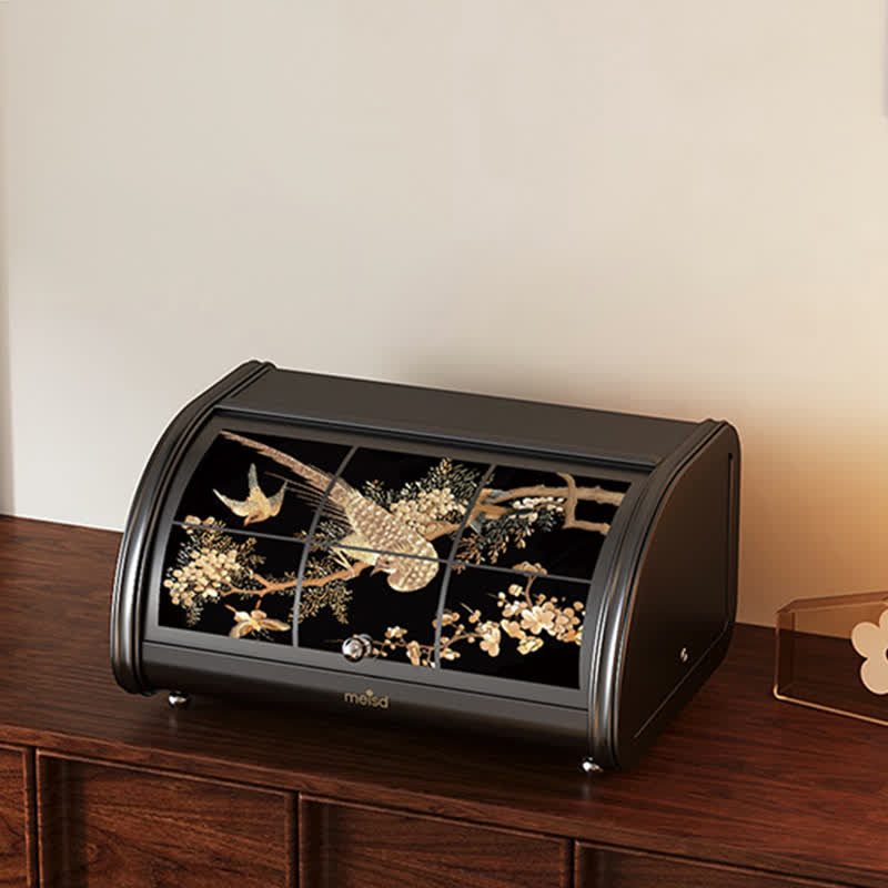 Retro Print Desktop Storage Cabinet - C - 1Layer-L - image 12