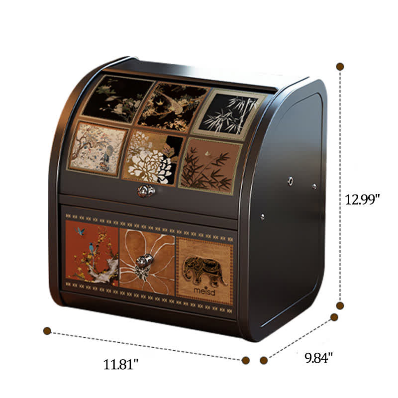 Retro Print Desktop Storage Cabinet - image 13