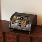 Retro Print Desktop Storage Cabinet - B - 1Layer-M - image 8