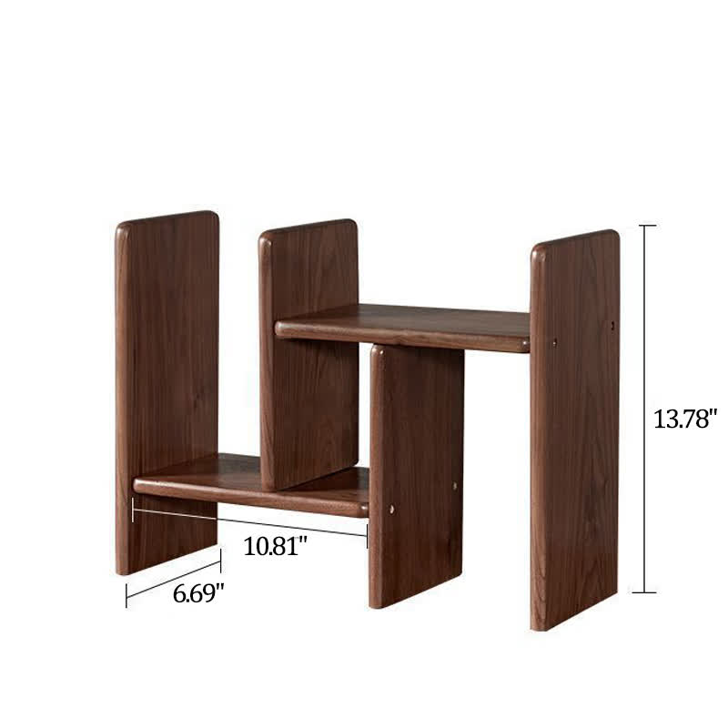 Solid Wood Desktop Storage Rack - E - image 11