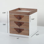 Desktop Solid Wood Drawers Storage Cabinet - image 16