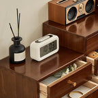 Retro Solid Wood Desktop Drawer Storage Cabinet - image 9