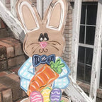 Easter Wooden Bunny Door Hanging Decor - image 6