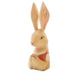 Easter Wood Carving Praying Bunny Ornament - image 1