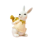 Easter Resin Bunny Candlestick Decorative Ornament - image 2