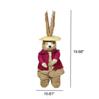 Retro Easter Straw Bunny Ornament - image 8