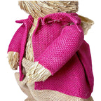 Retro Easter Straw Bunny Ornament - image 7