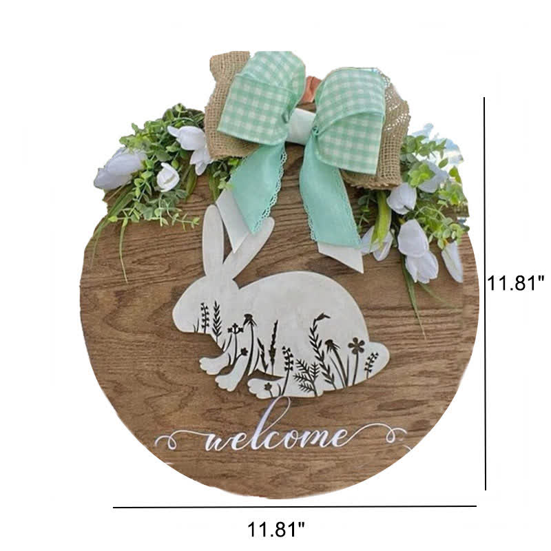 Easter Wooden Bunny Door Hanging Decor - image 8