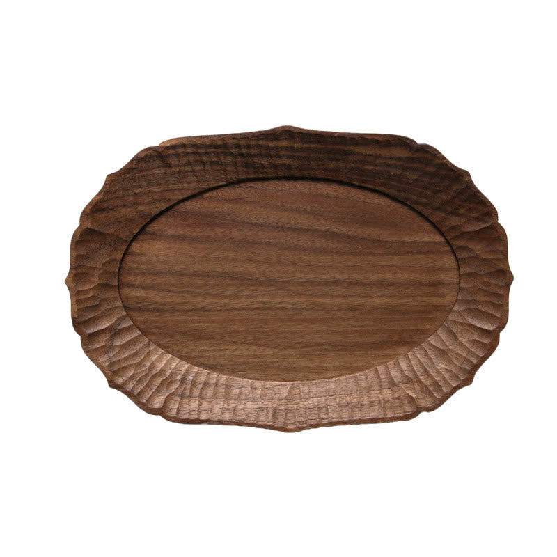 Solid Wood Carved Lace Tray