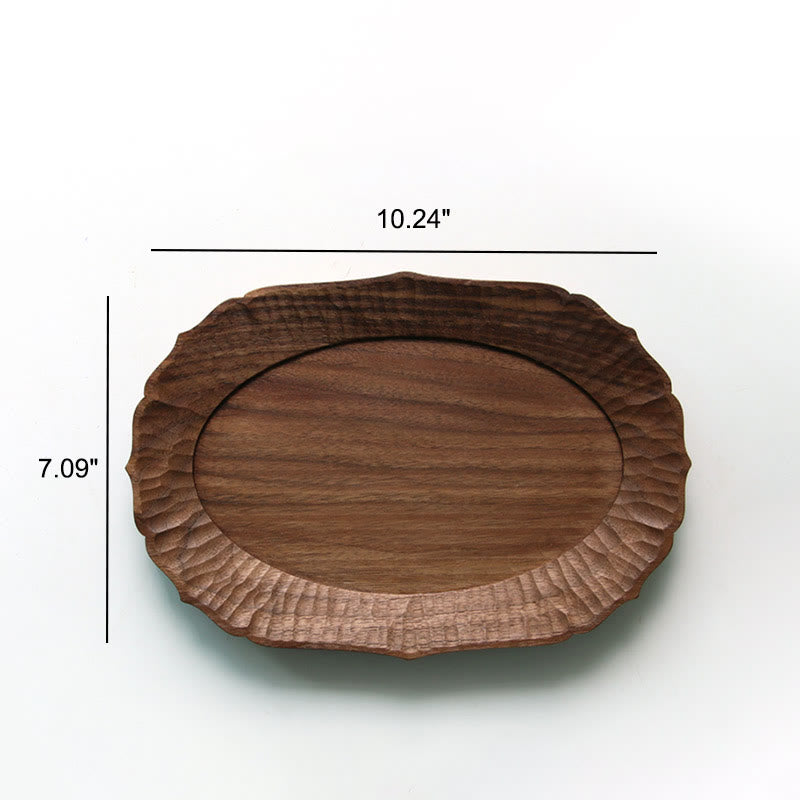Solid Wood Carved Lace Tray - image 12